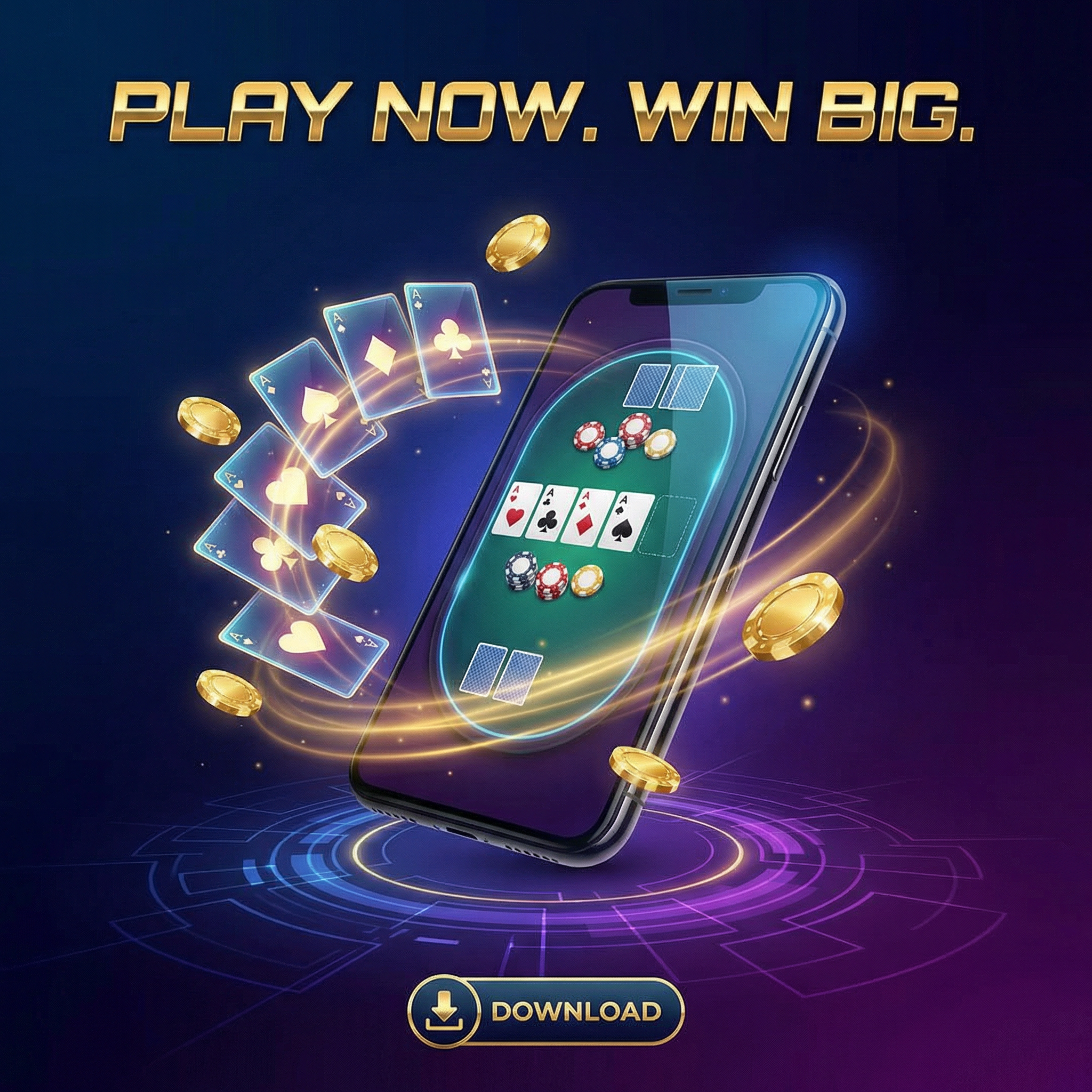 鸿运棋牌APP界面预览